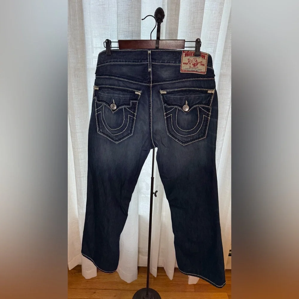 True Religion Men’s Jeans Billy Giant Big T Seat Sz 34/29